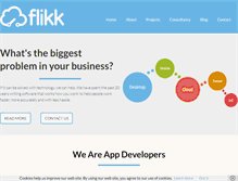Tablet Screenshot of flikk.net